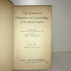 THE JOURNAL OF OBSTETRICS AND GYNAECOLOGY OF British Empire vol 15...