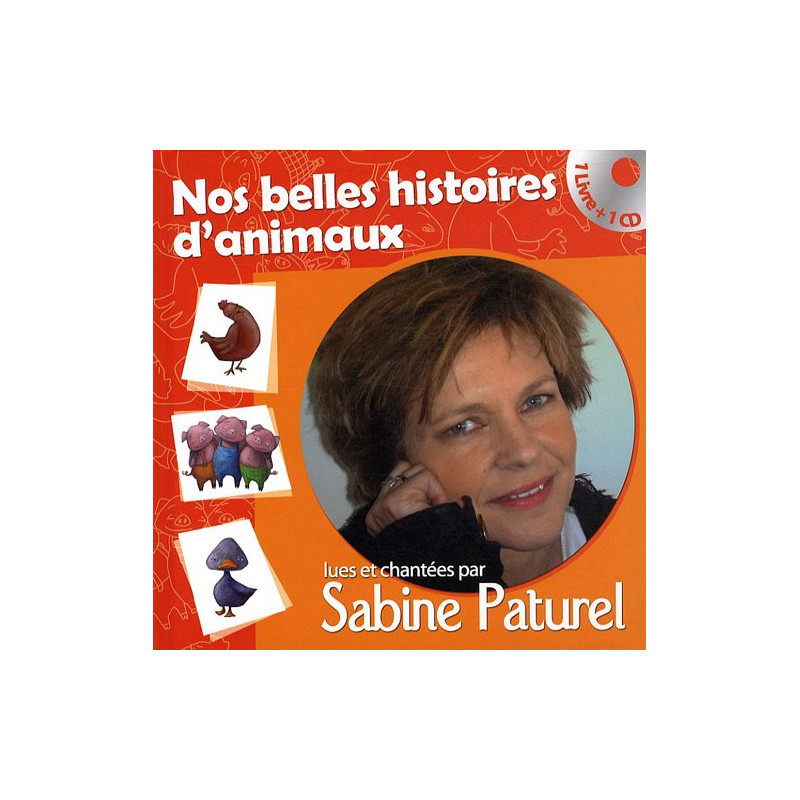 Nos belles histoires d'animaux (1CD audio)