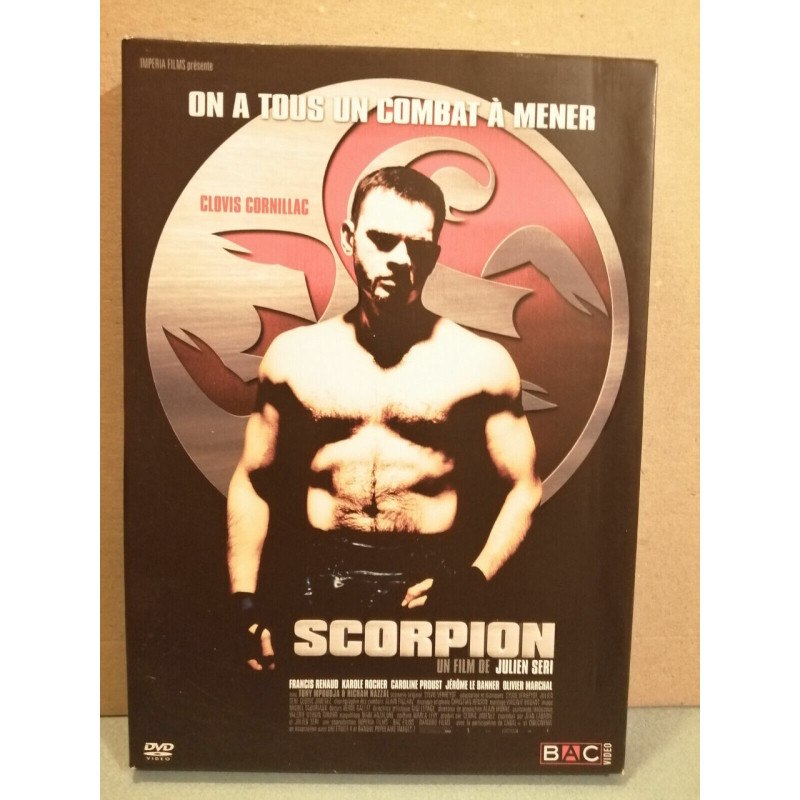 Scorpion Clovis Cornillac DVD simple