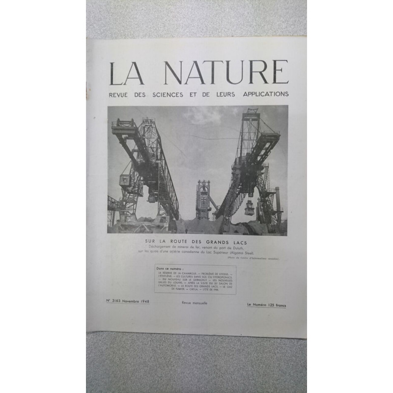 La nature N.3163 - Novembre 1948