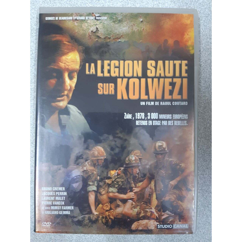 Le Legion saute sur kolwezi