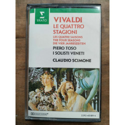 Vivaldi Le quattro stagioni - Claudio Scimone Cassette Audio-K7