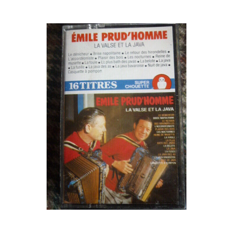 EMILE PRUD'HOMME LA VALSE ET LA JAVA Cassette Audio-K7 CBS...
