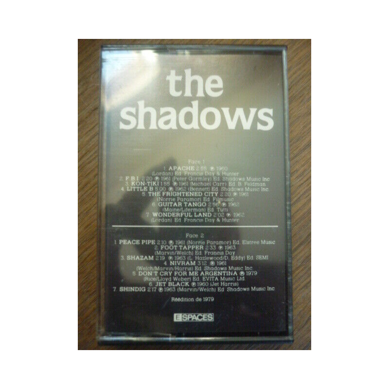 The Shadows Gold Cassette EMI Espaces 2C 266 53368