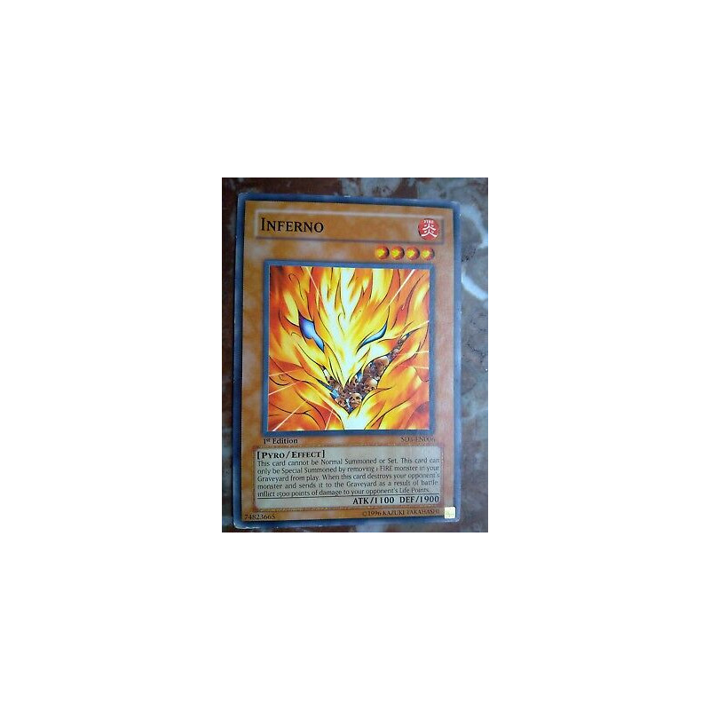 Inferno SD3-EN006 YU-GI-OH
