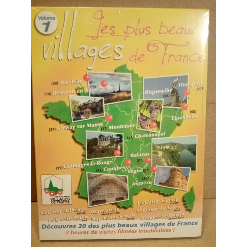 Les plus beaux villages de France Volume 1 DVD Neuf sous blister
