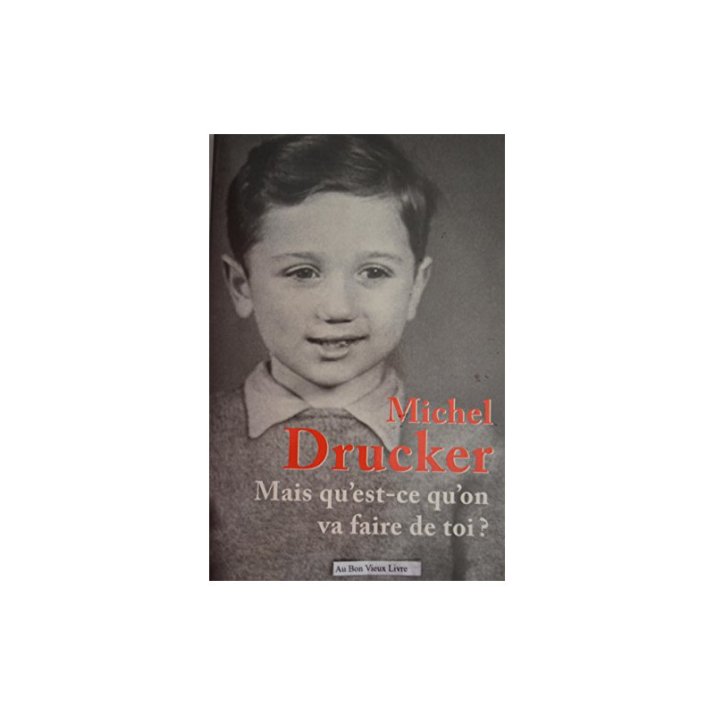 Mais qu'est-ce qu'on va faire de toi