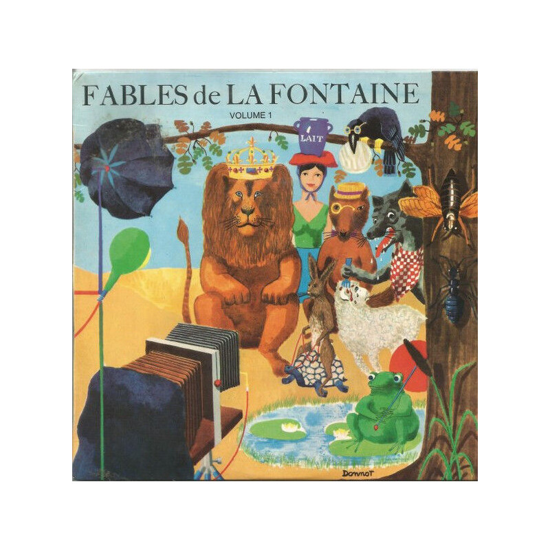 Fables De La Fontaine Volume 1