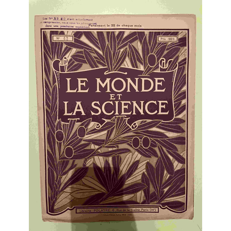 Le Monde et la Science N°42