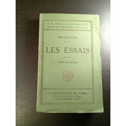 Les essais tome quatrième