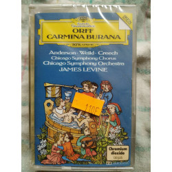 ORFF Carmina Burana James Levine Cassette Audio-K7 NEUVE SOUS BLISTER