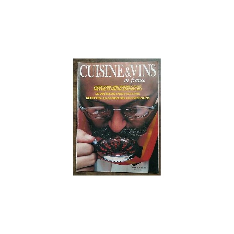 Cuisine et Vins de France Nº 379 Octobre 1982