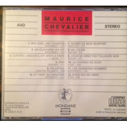 MAURICE CHEVALIER