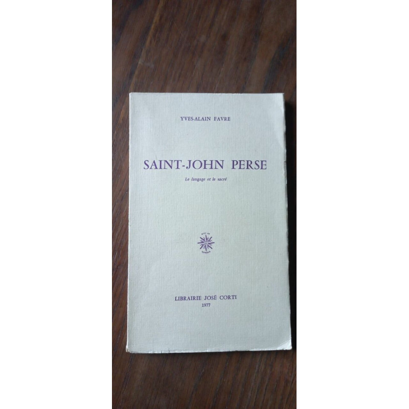 saintjohn Perse José corti