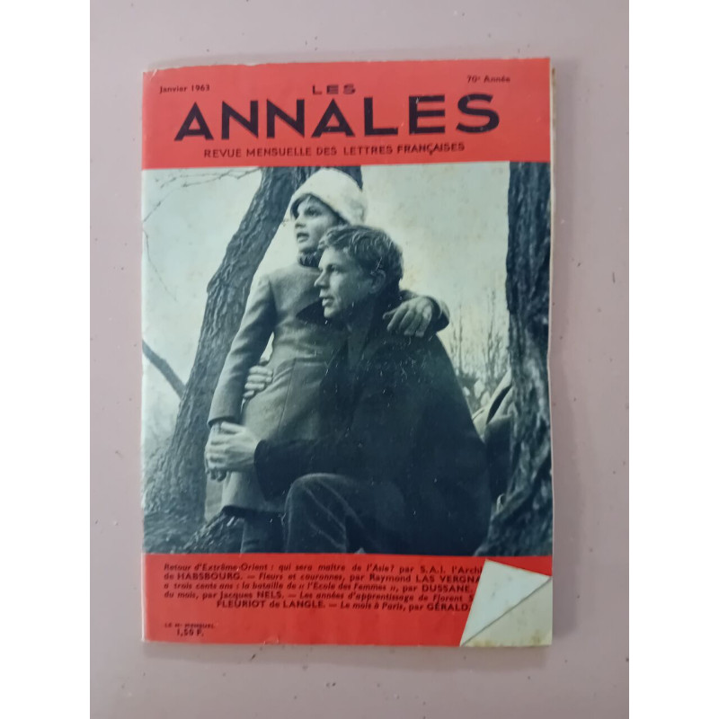 Revue Les annales des lettres françaises N° 147