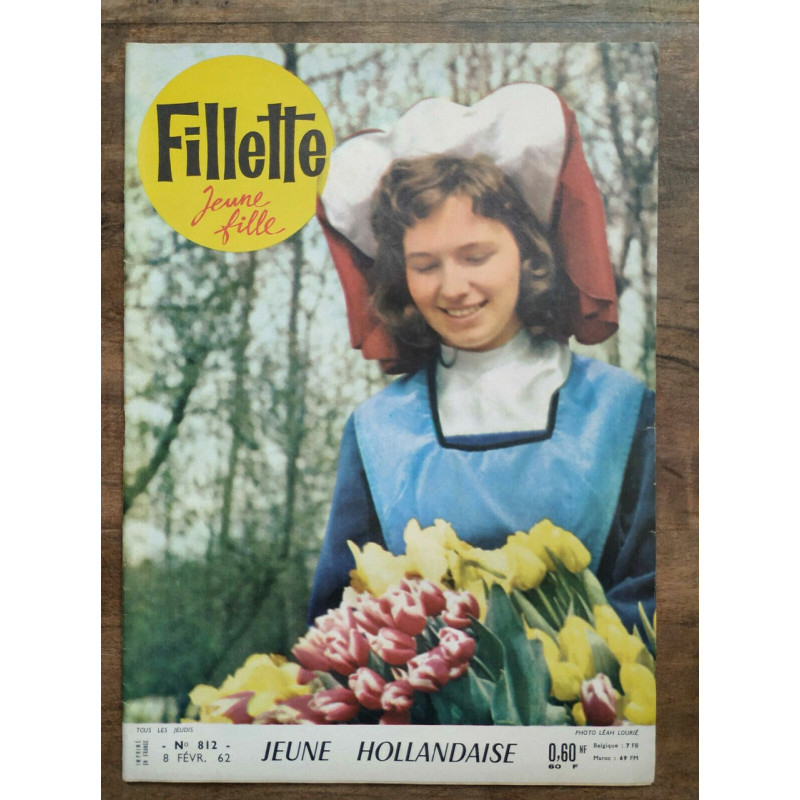 Fillette jeune fille n812 8 Février 1962