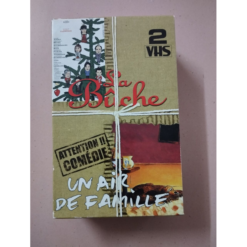 La bûche - un air de famille ( 2 vhs)