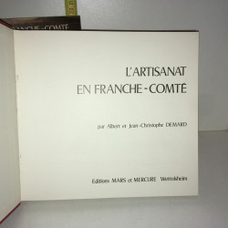 L'ARTISANAT EN FRANCHE COMTE INDEX Mars et Mercure 1976 zz 585