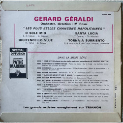 GERARD GERALDI - Chansons Napolitaines slika 1 19 pregleda GERARD...