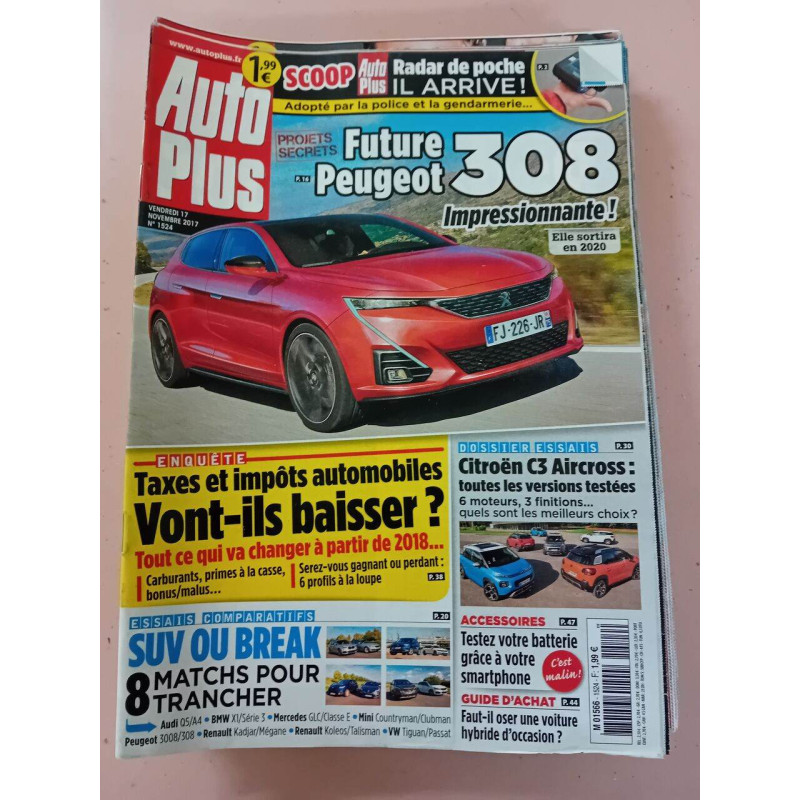 Revue Auto Plus N° 1524