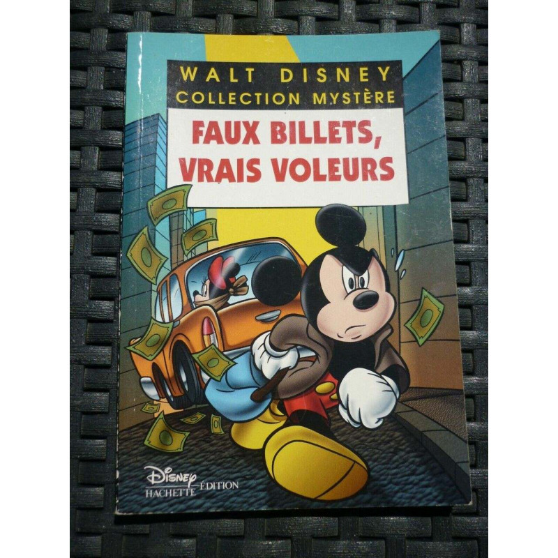 COLLECTION mystere FAUX billets VRAIS VOLEURS DISNEY