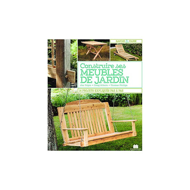 Construire ses meubles de jardin
