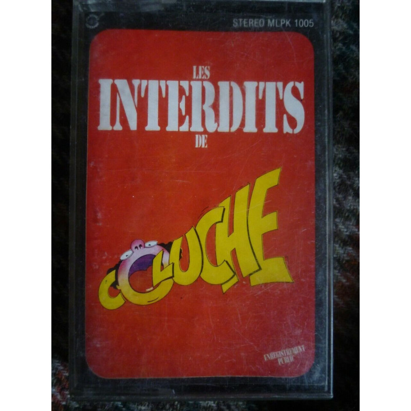 Les Interdits de coluche Cassette Audio-K7 RCA MLPK 1005