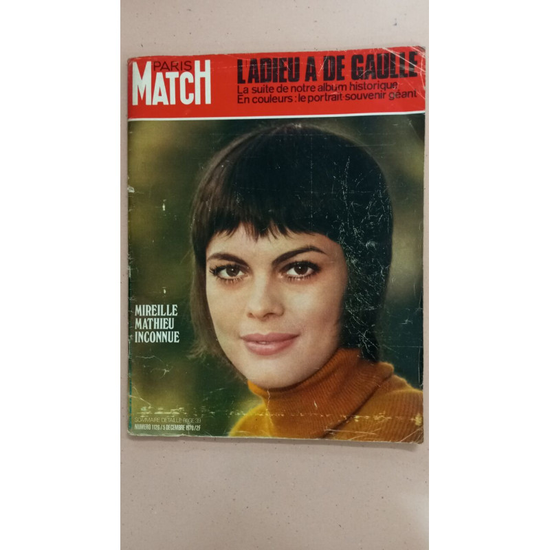 Revue Paris Match N° 1126
