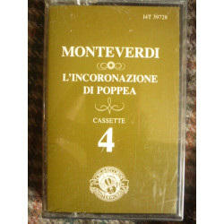 Monteverdi L'Incoronazione di Poppea Cassette 4 CBS Records 14T 39738