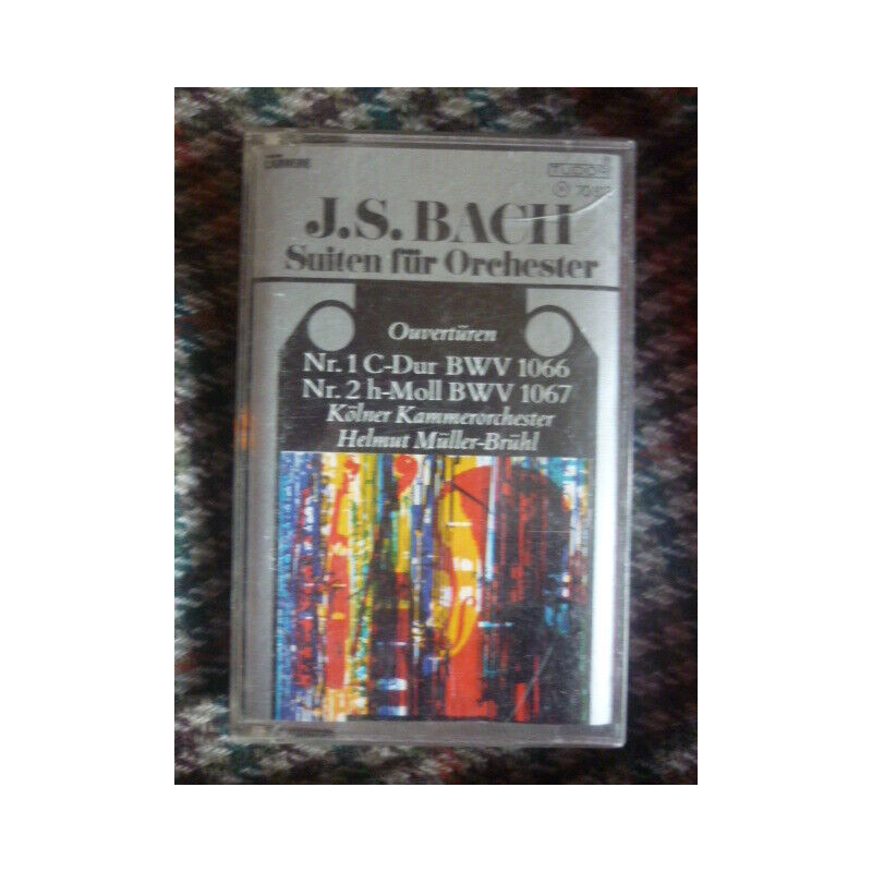 J.S. Bach Suiten für Orchester Cassette Audio-K7 Carrere 70812