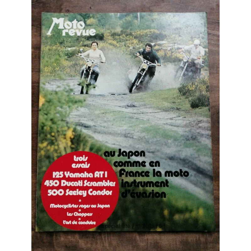 Moto Revue Nº 2035 Spécial été 1971