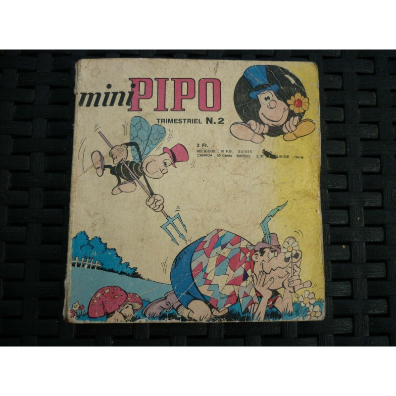 Mini Pipo trimestriel n2 Editions lug mars 1969