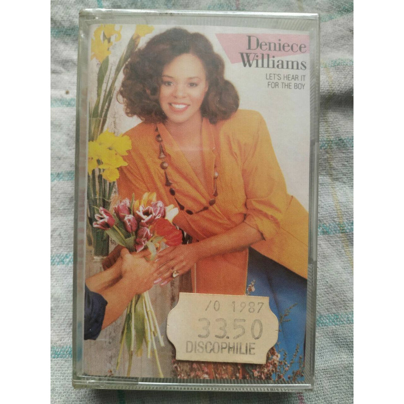 Deniece Williams Let's hear it for the boy Cassette Audio NEUVE...