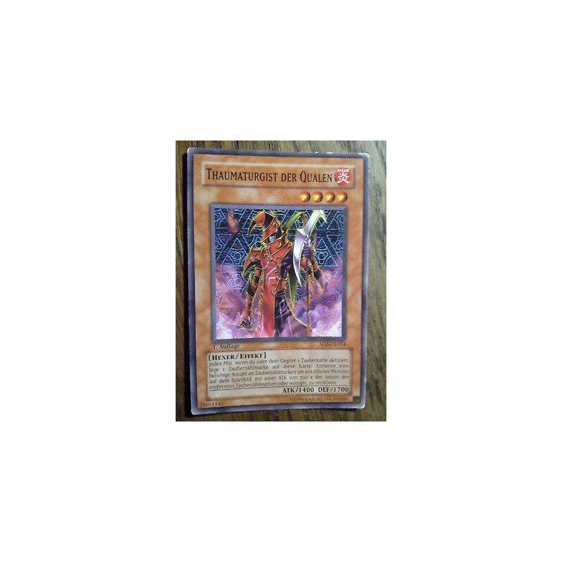 Thaumaturgist der Qualen SD6-DE014 Yu-Gi-Oh