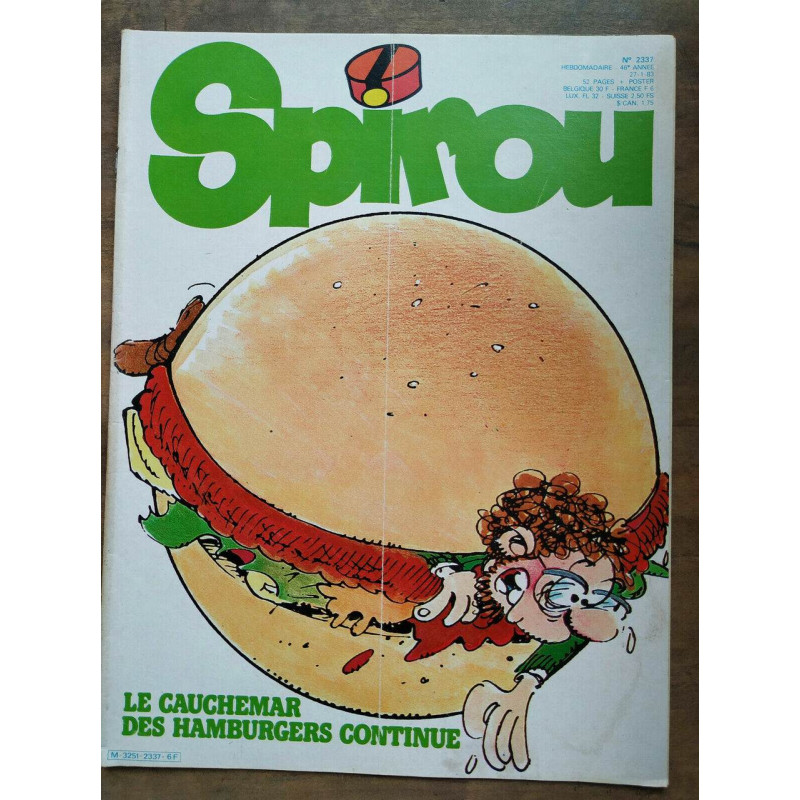 Magazine Spirou n2337 Janvier 1983