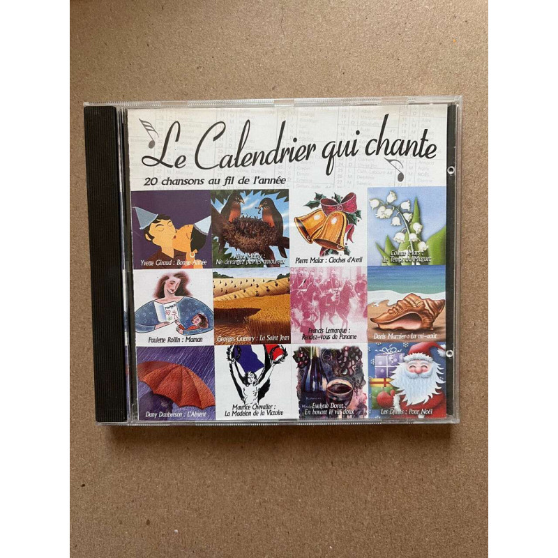 Le calendrier qui chante CD