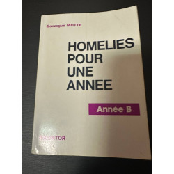 Homélies pour une année - année B