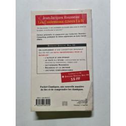 Les confessions- livres I à IV - 1998