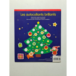Autocollants brillants c'est noel