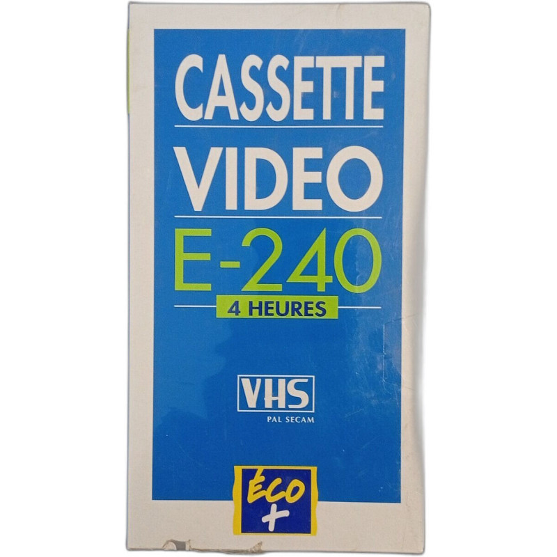 Cassete video e-240