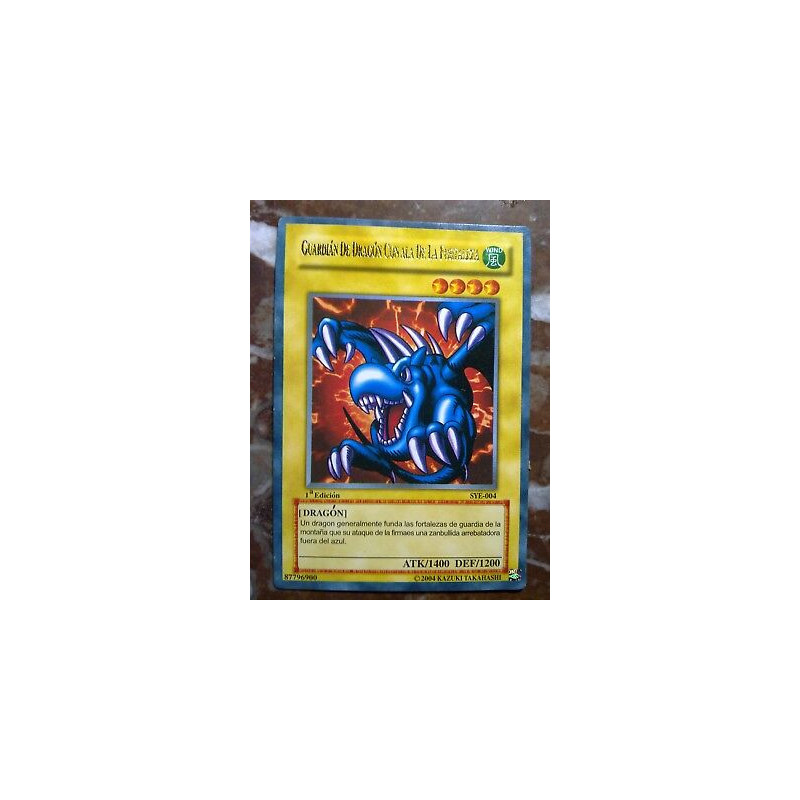 Guardian de Dragon Con Ala de La Fortaleza SYE-004 YU-GI-OH