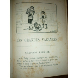 André surville Les Grandes vacances paul et rosette Librairie hachette