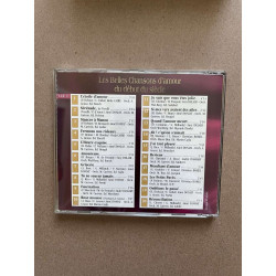 Les belles chansons d'amour du début du siècle/ CD