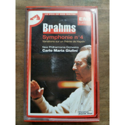 Brahms Symphonie N4 - Carlo Maria Giulini Cassette Audio-K7