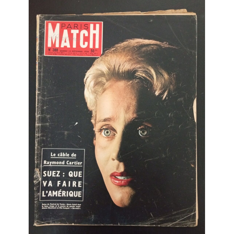 Paris Match N.388 - Septembre 1956