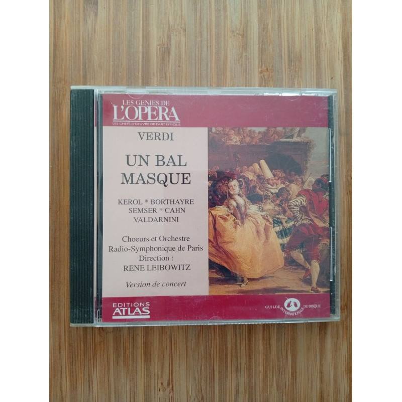 Les genies de l'opera - verdi un bal masque