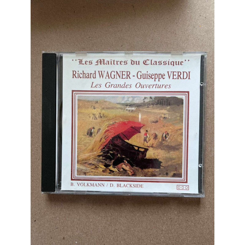Richard Wagner Guiseppe Verdi Les grandes ouvertures CD