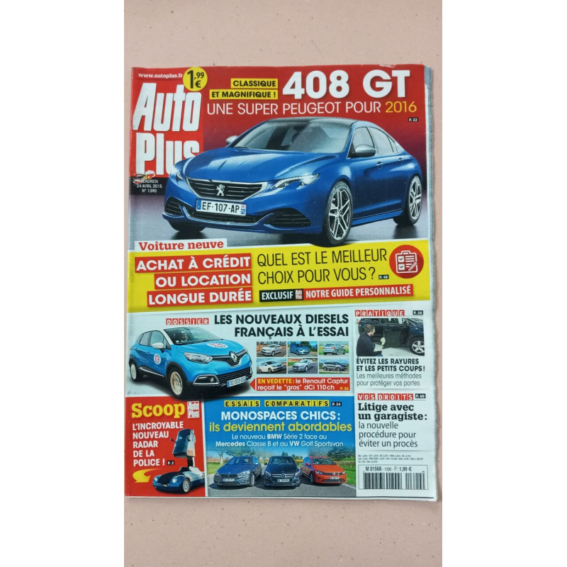 Revue Auto Plus N° 1390