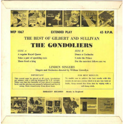 The Best Of Gilbert And Sullivan The Gondoliers