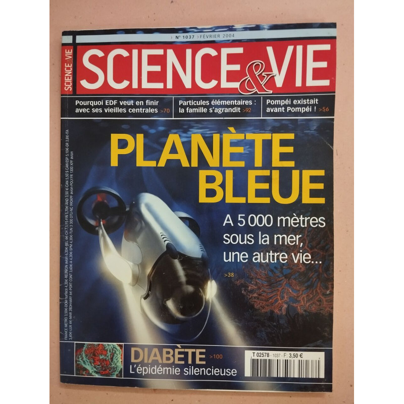 Revue Science et Vie N° 1037